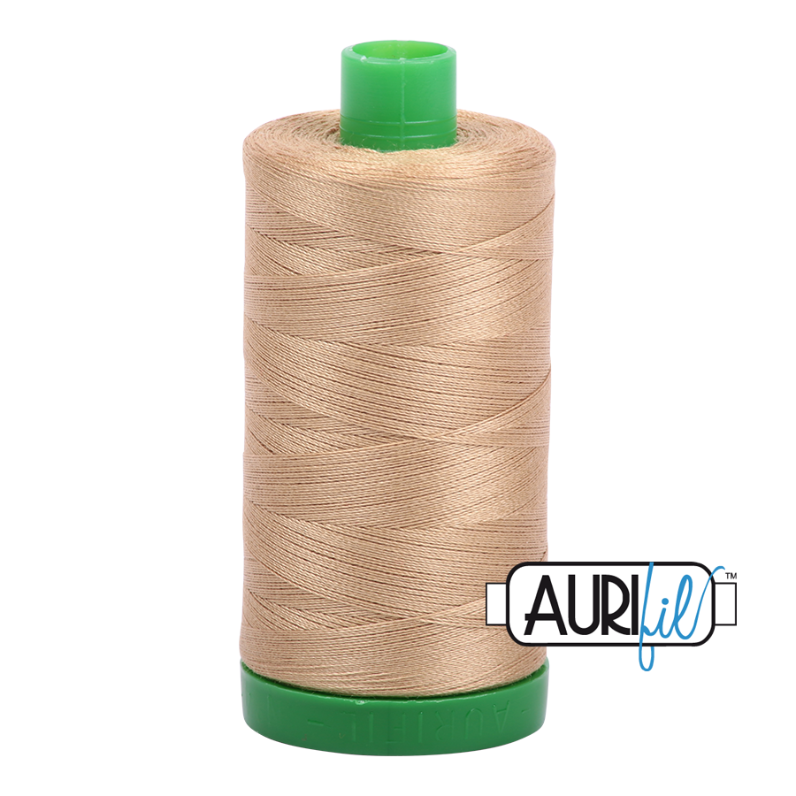 5010 Beige  - Aurifil 40wt Thread 1094yd