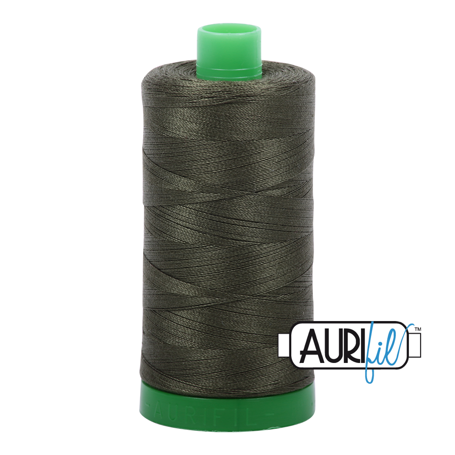 5012 Dark Green  - Aurifil 40wt Thread 1094yd