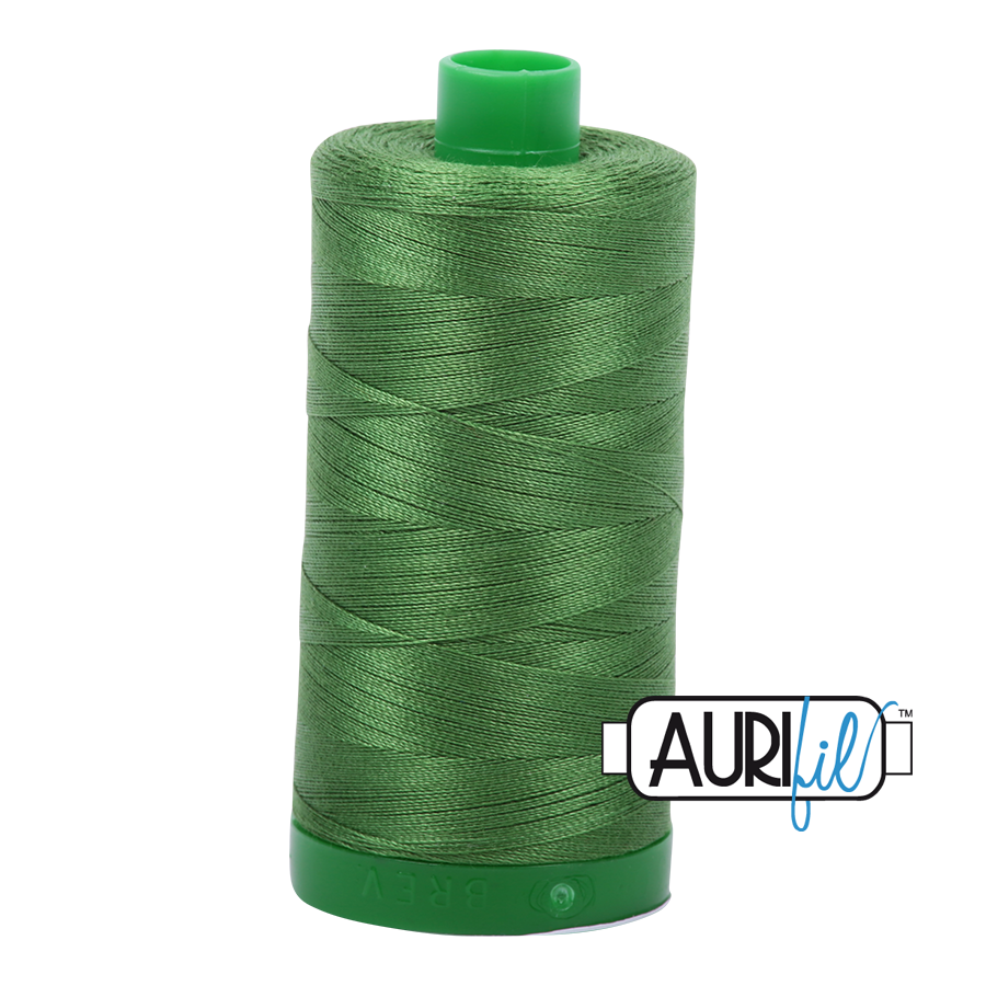 5018 Grass Green  - Aurifil 40wt Thread 1094yd