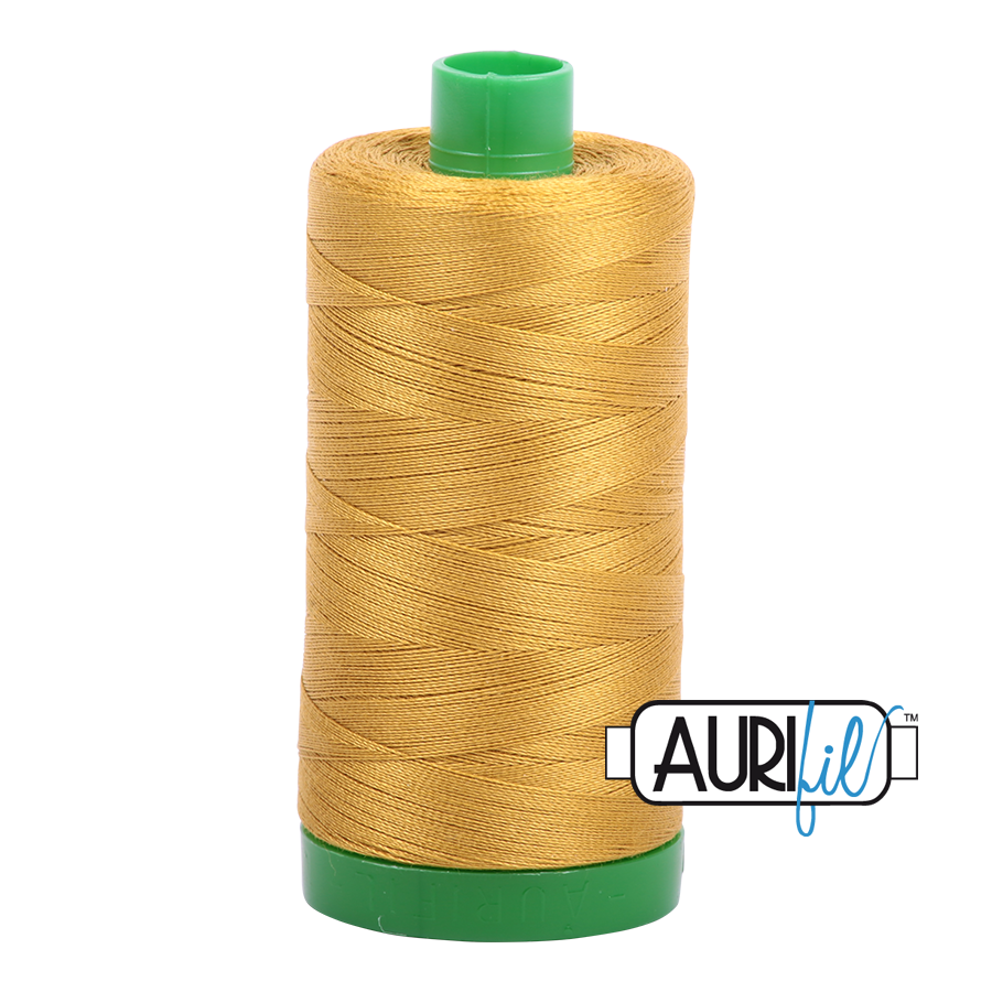 5022 Mustard  - Aurifil 40wt Thread 1094yd