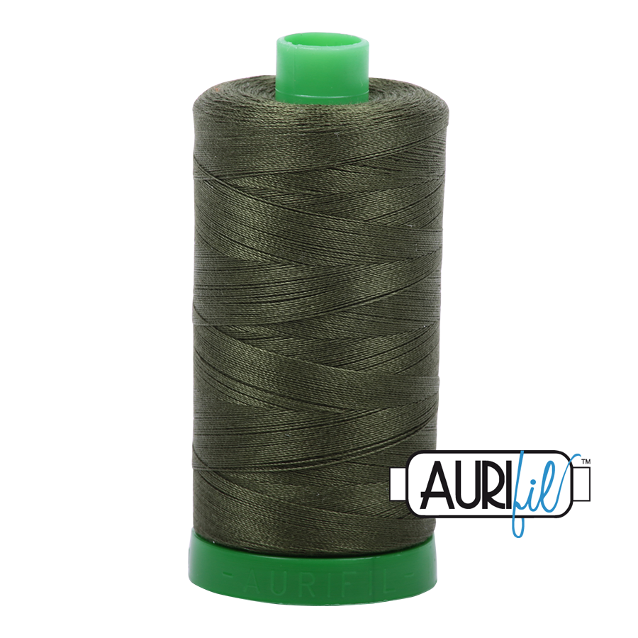 5023 Medium Green  - Aurifil 40wt Thread 1094yd