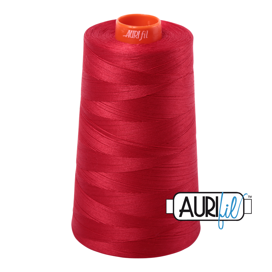 2250 Red  - Aurifil 50wt Thread 6452yd