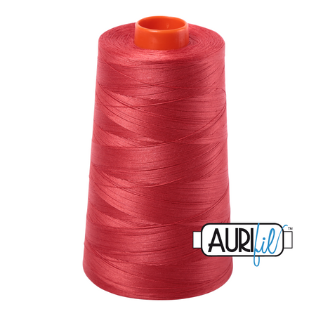 2255 Dark Red Orange  - Aurifil 50wt Thread 6452yd
