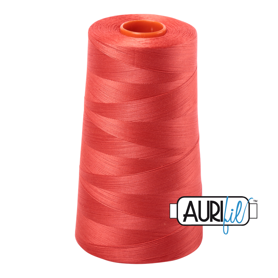 2277 Light Red Orange  - Aurifil 50wt Thread 6452yd