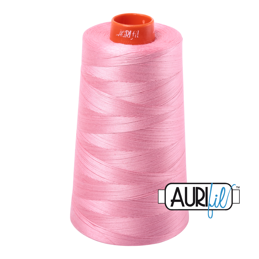 2425 Bright Pink  - Aurifil 50wt Thread 6452yd