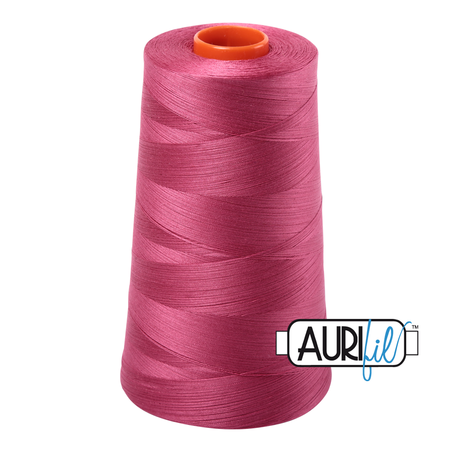 2455 Medium Carmine Red  - Aurifil 50wt Thread 6452yd