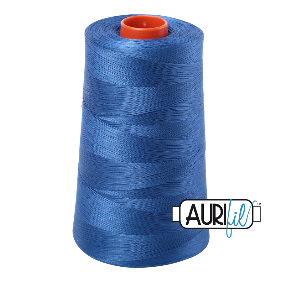 2730 Delft Blue  - Aurifil 50wt Thread 6452yd