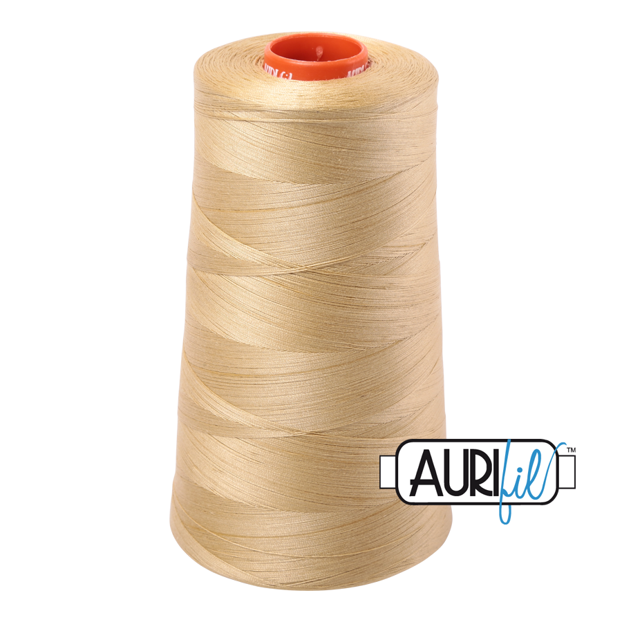 2915 Very Light Brass  - Aurifil 50wt Thread 6452yd