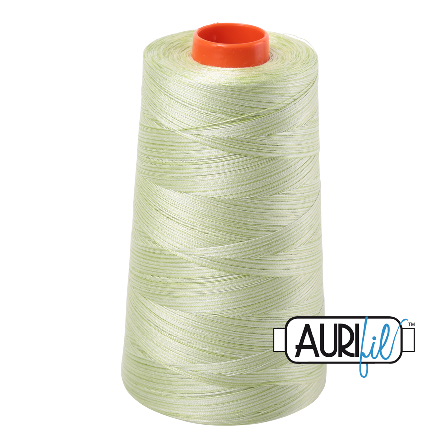 3320 Spring Green  - Aurifil 50wt Variegated Thread 6452yd