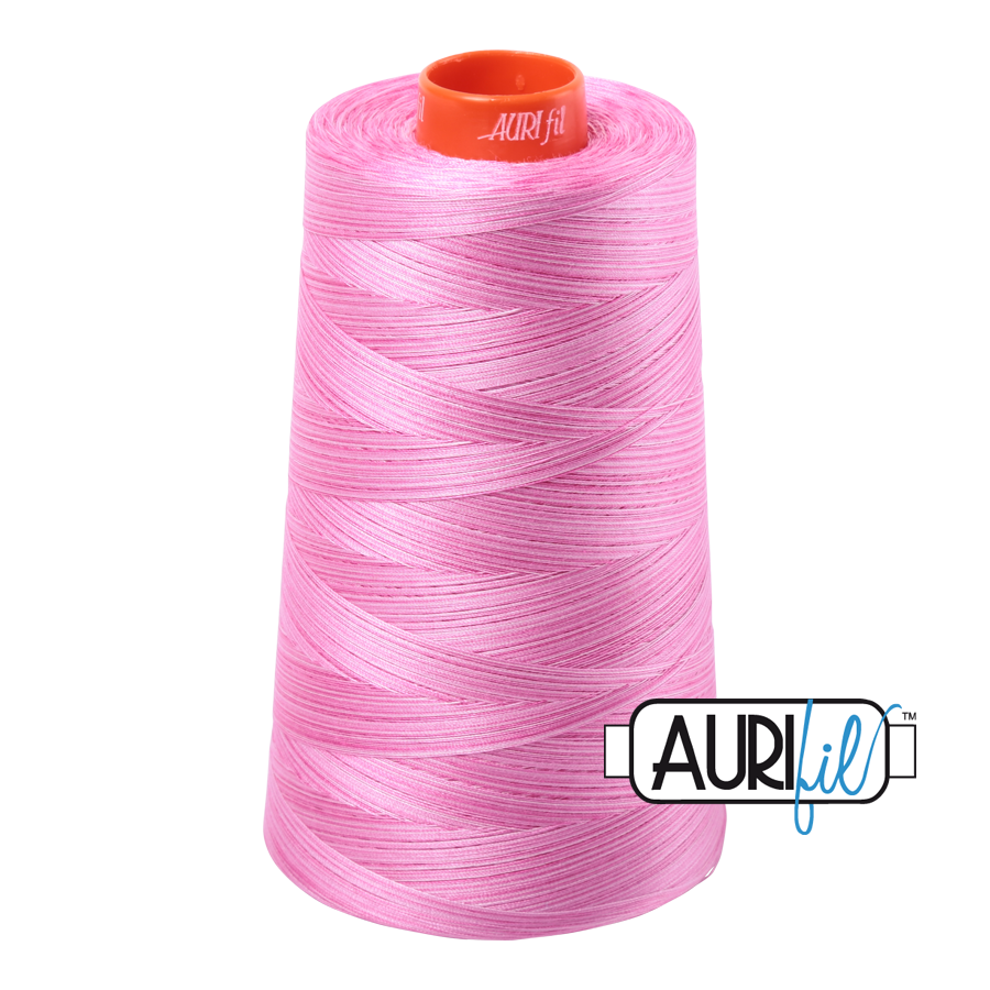 3660 Bubblegum  - Aurifil 50wt Variegated Thread 6452yd