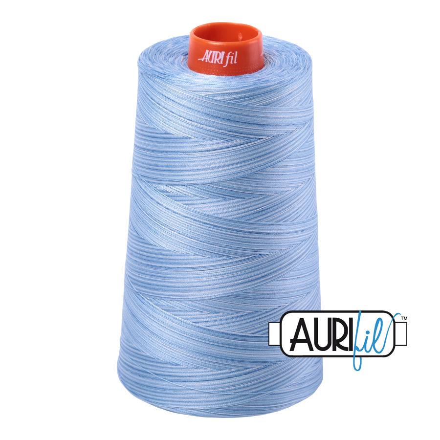 3770 Stonewashed Denim  - Aurifil 50wt Variegated Thread 6452yd