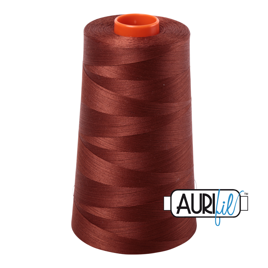 4012 Copper Brown  - Aurifil 50wt Thread 6452yd