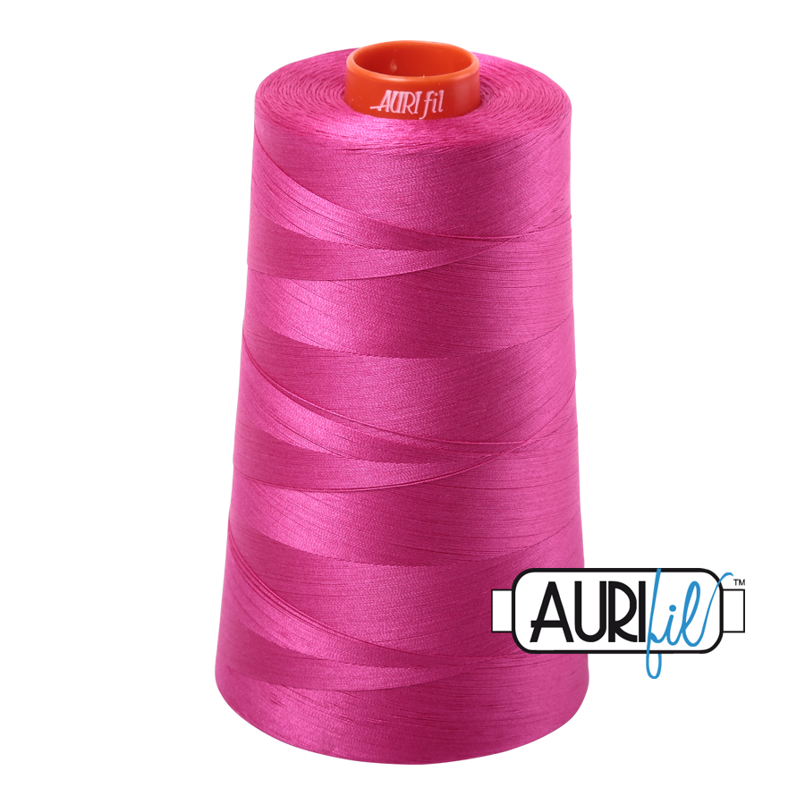 4020 Fuchsia  - Aurifil 50wt Thread 6452yd