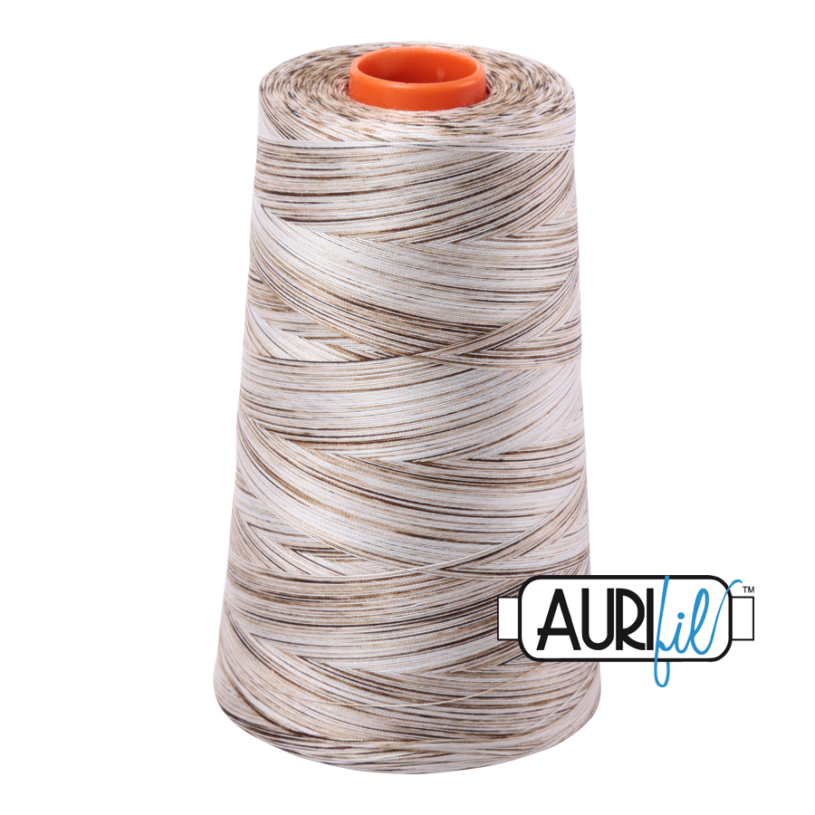 4667 Nutty Nougat  - Aurifil 50wt Variegated Thread 6452yd