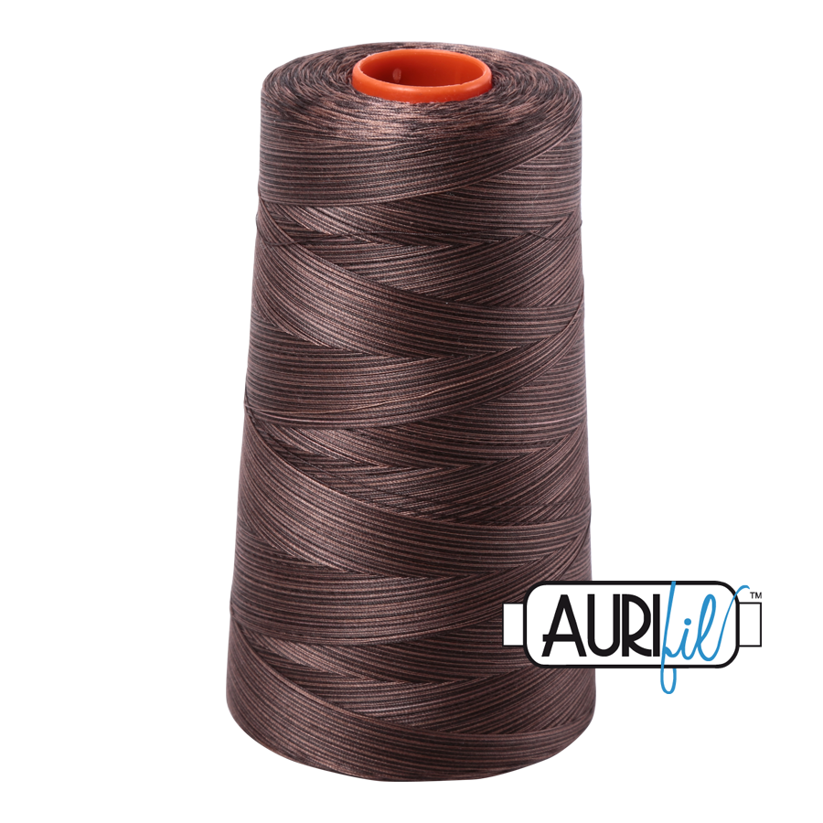 4671 Mocha Mousse  - Aurifil 50wt Variegated Thread 6452yd