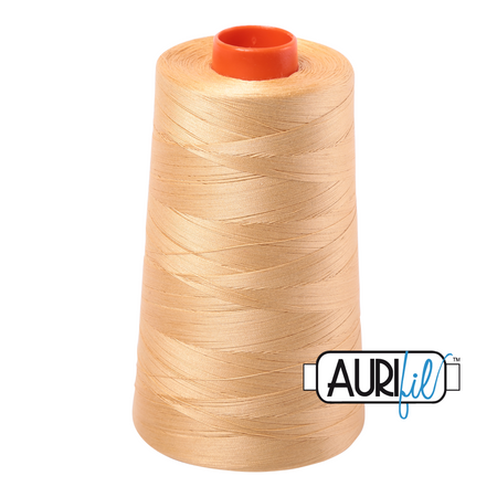 5001 Ocher Yellow  - Aurifil 50wt Thread 6452yd