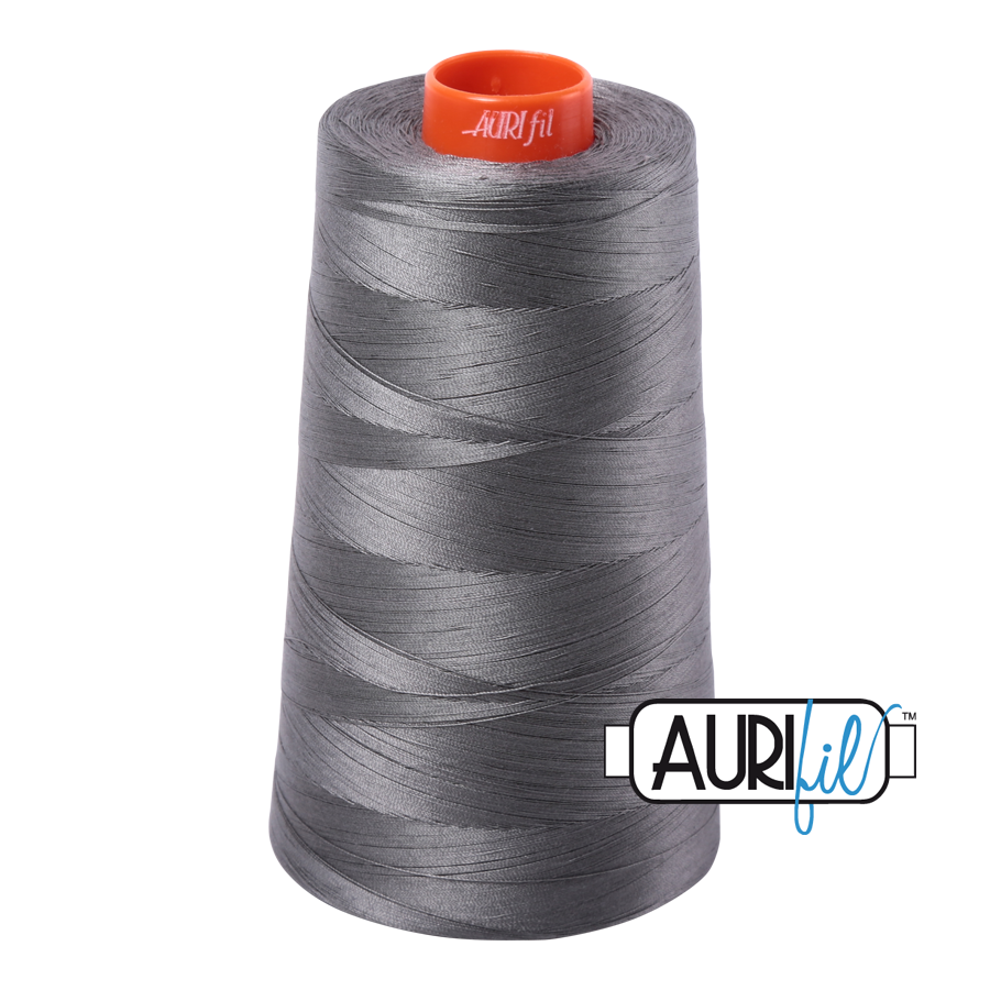 5004 Grey Smoke  - Aurifil 50wt Thread 6452yd