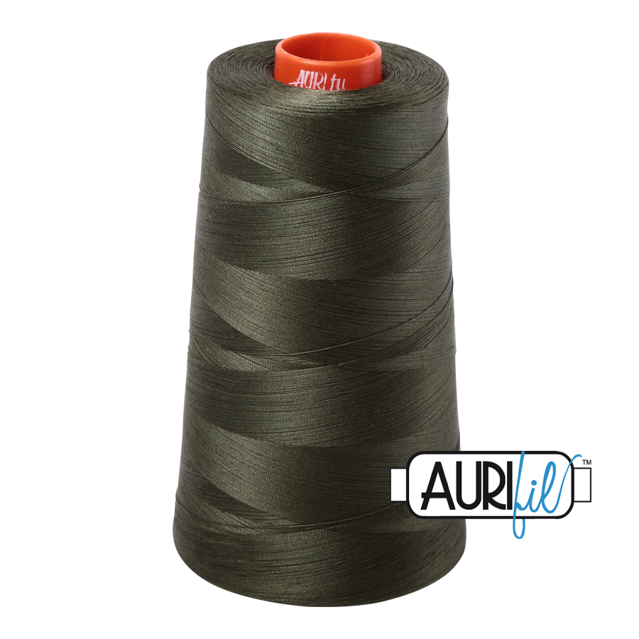 5012 Dark Green  - Aurifil 50wt Thread 6452yd
