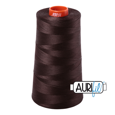 5024 Dark Brown  - Aurifil 50wt Thread 6452yd