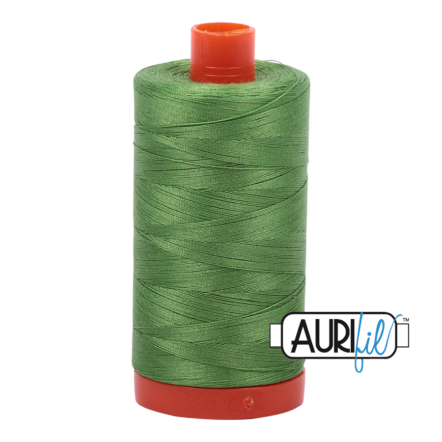 1114 Grass Green  - Aurifil 50wt Thread 1422yd