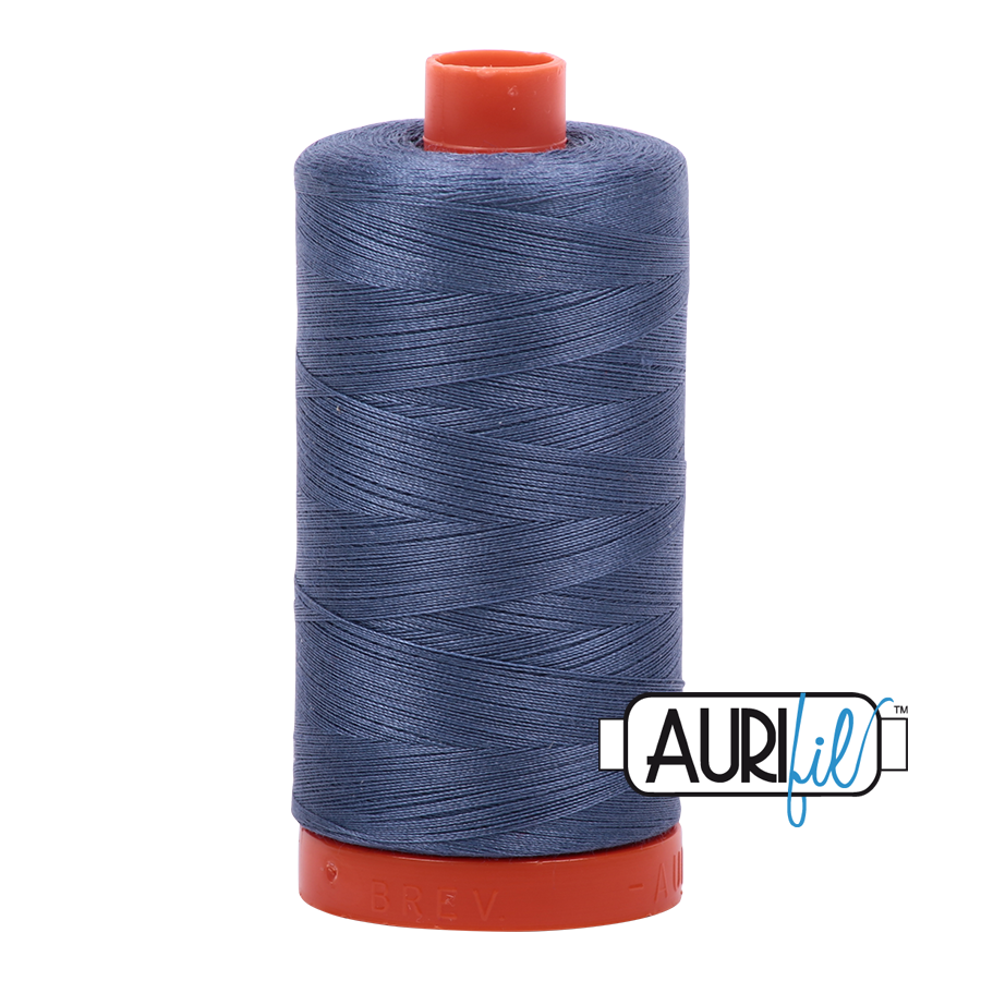 1248 Grey Blue  - Aurifil 50wt Thread 1422yd