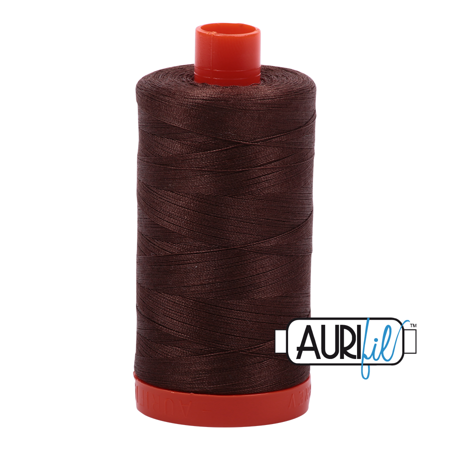 1285 Medium Bark  - Aurifil 50wt Thread 1422yd