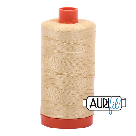 2125 Wheat  - Aurifil 50wt Thread 1422yd