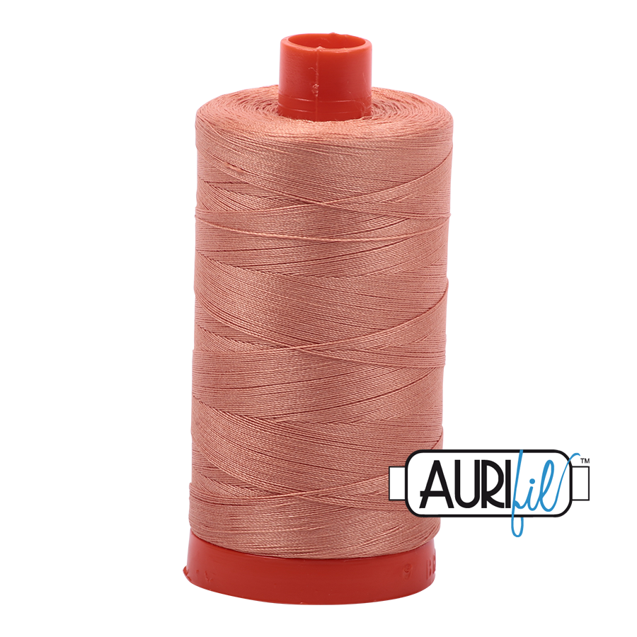2215 Peach  - Aurifil 50wt Thread 1422yd