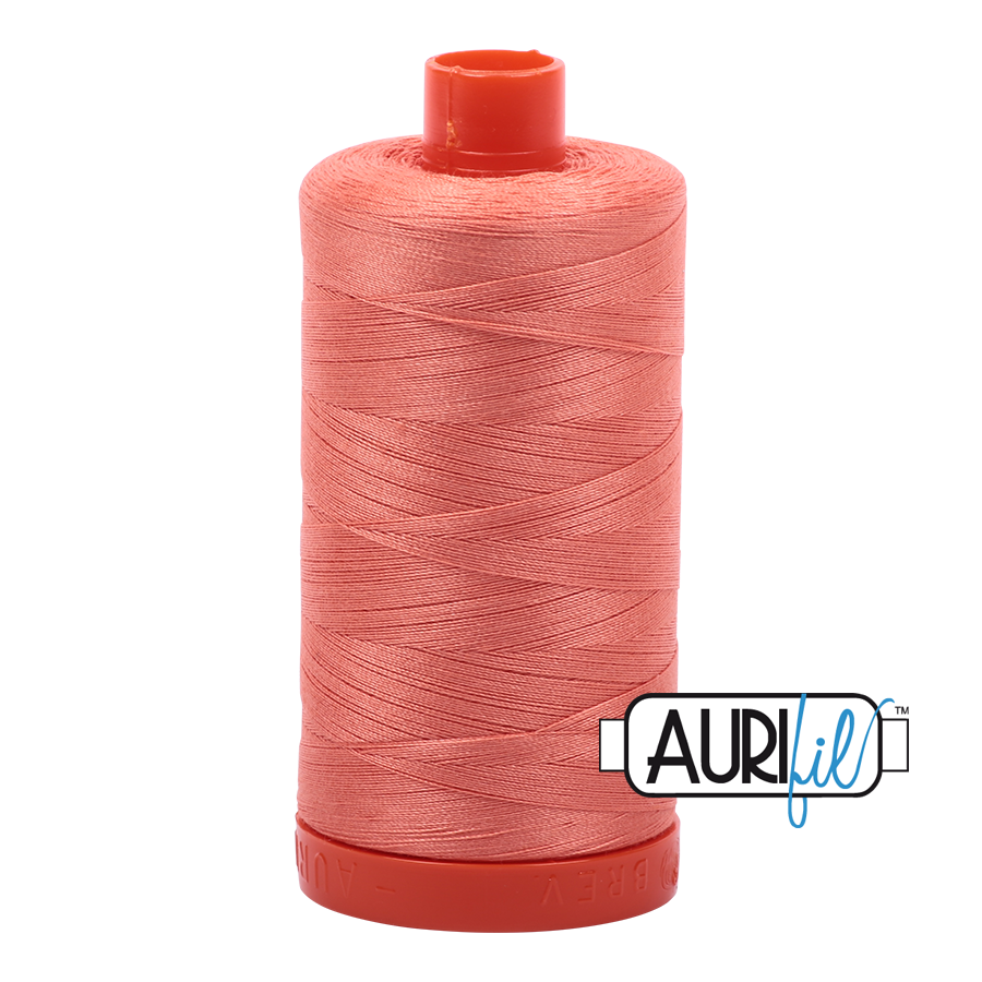 2220 Light Salmon  - Aurifil 50wt Thread 1422yd