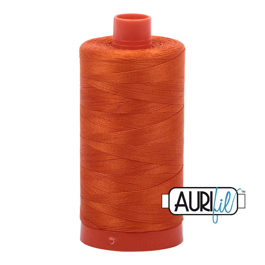 2235 Orange  - Aurifil 50wt Thread 1422yd