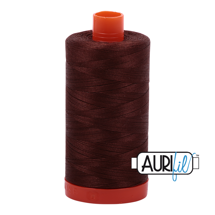 2360 Chocolate  - Aurifil 50wt Thread 1422yd