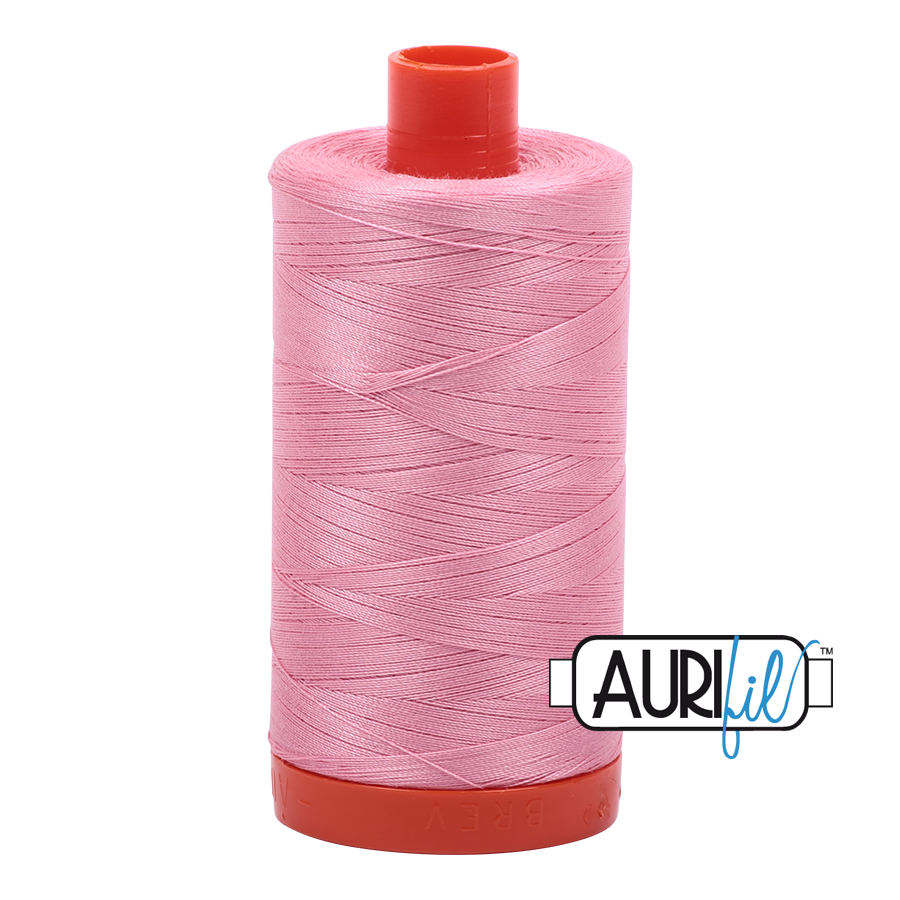 2425 Bright Pink  - Aurifil 50wt Thread 1422yd