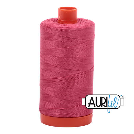 2440 Medium Peony  - Aurifil 50wt Thread 1422yd