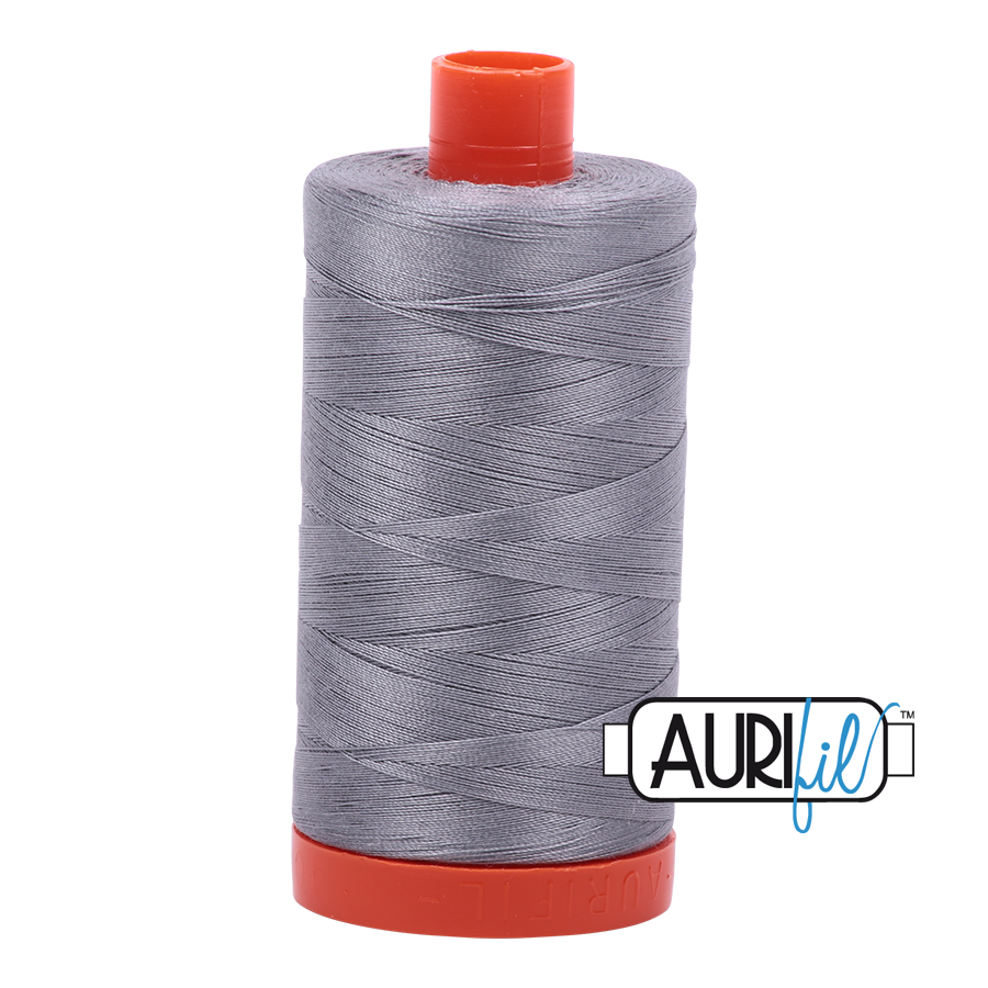 2605 Grey  - Aurifil 50wt Thread 1422yd