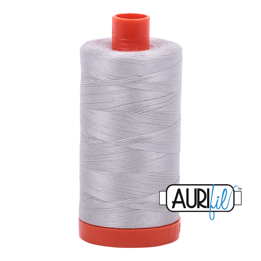 2615 Aluminum  - Aurifil 50wt Thread 1422yd
