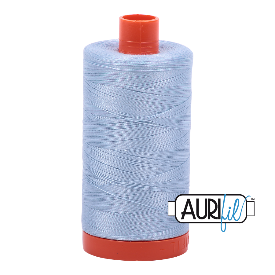 2710 Light Robins Egg  - Aurifil 50wt Thread 1422yd