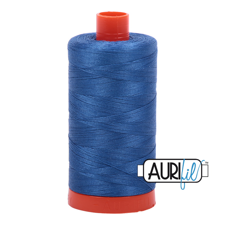 2730 Delft Blue  - Aurifil 50wt Thread 1422yd