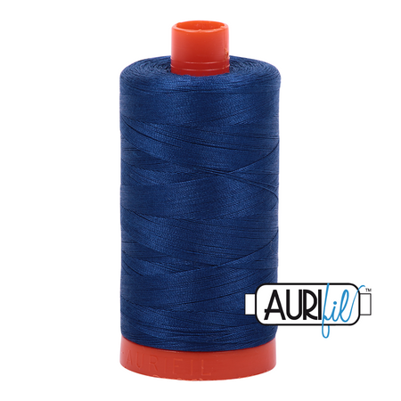 2780 Dark Delft Blue  - Aurifil 50wt Thread 1422yd