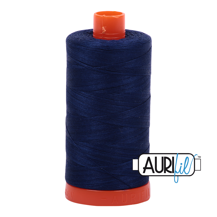 2784 Dark Navy  - Aurifil 50wt Thread 1422yd