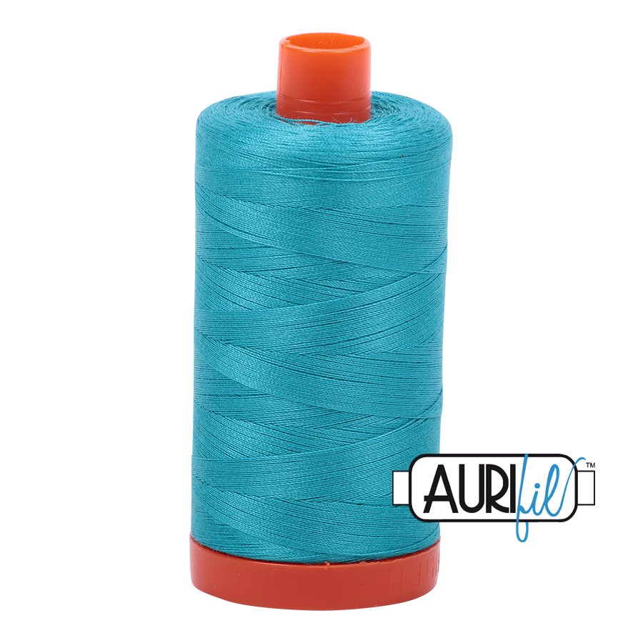 2810 Turquoise  - Aurifil 50wt Thread 1422yd