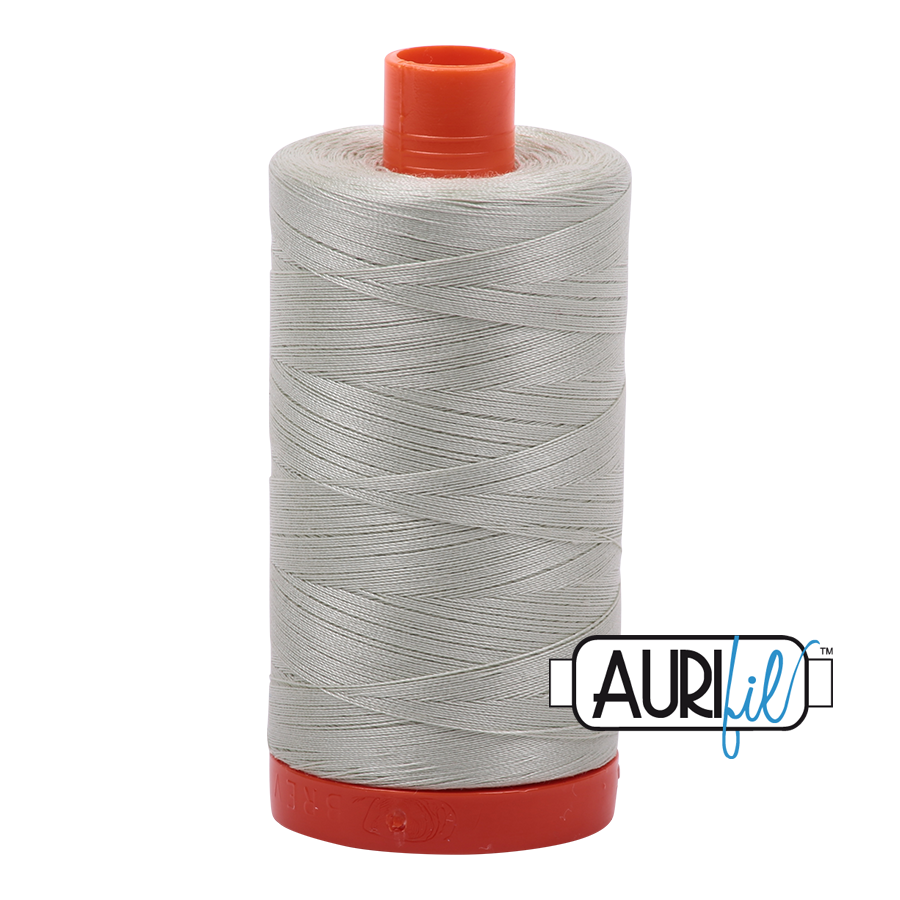 2843 Light Grey Green  - Aurifil 50wt Thread 1422yd