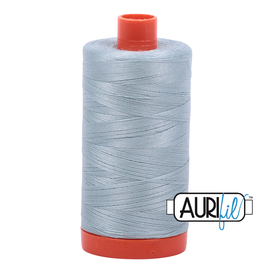 2847 Light Grey Green  - Aurifil 50wt Thread 1422yd