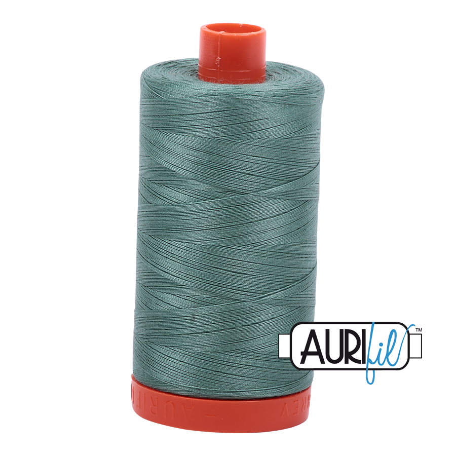 2850 Medium Juniper  - Aurifil 50wt Thread 1422yd