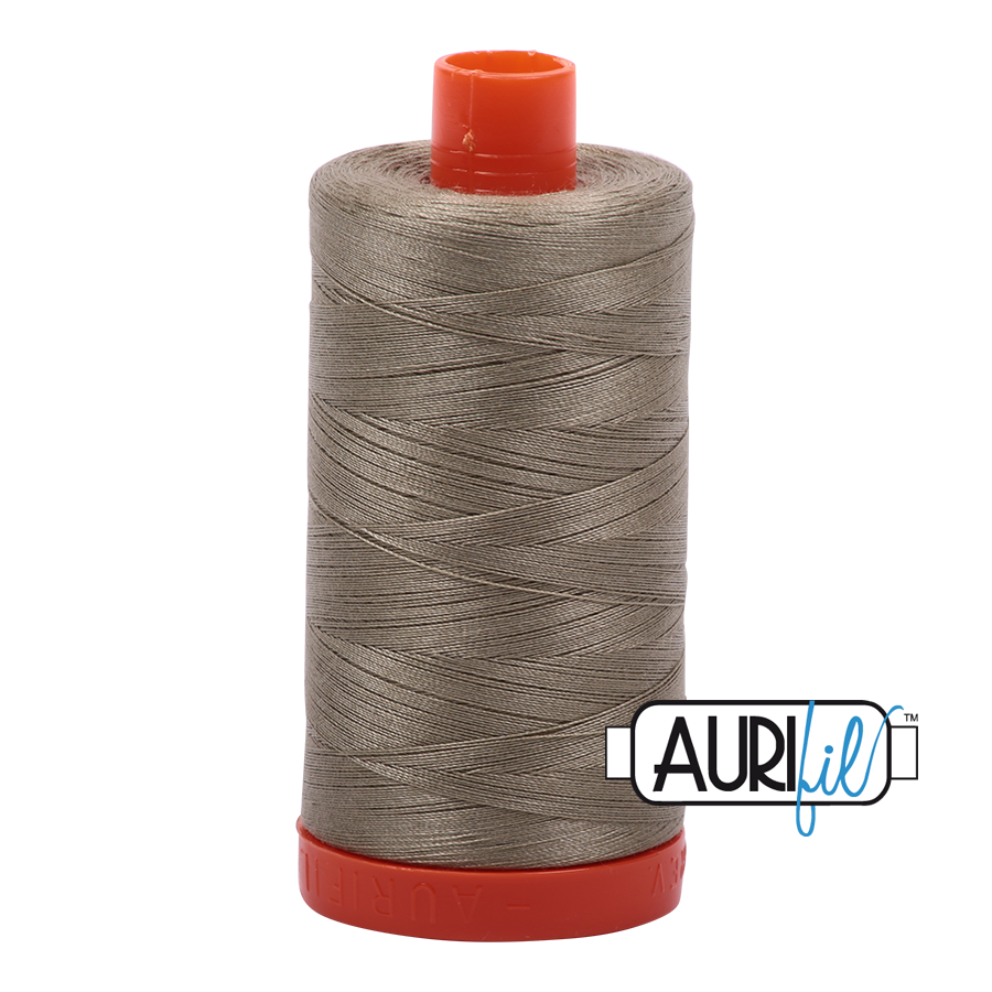 2900 Light Khaki Green  - Aurifil 50wt Thread 1422yd