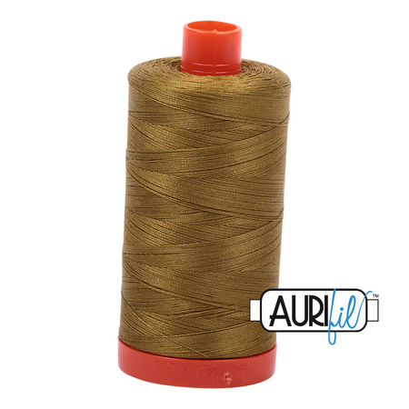 2910 Medium Olive  - Aurifil 50wt Thread 1422yd