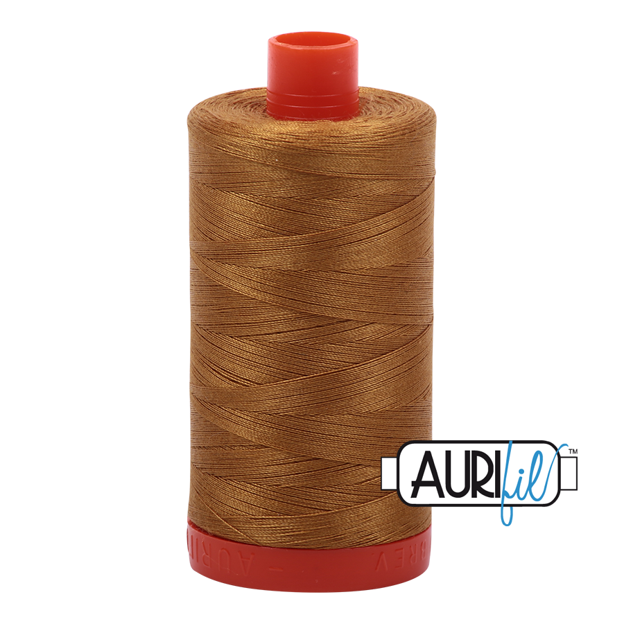 2975 Brass  - Aurifil 50wt Thread 1422yd