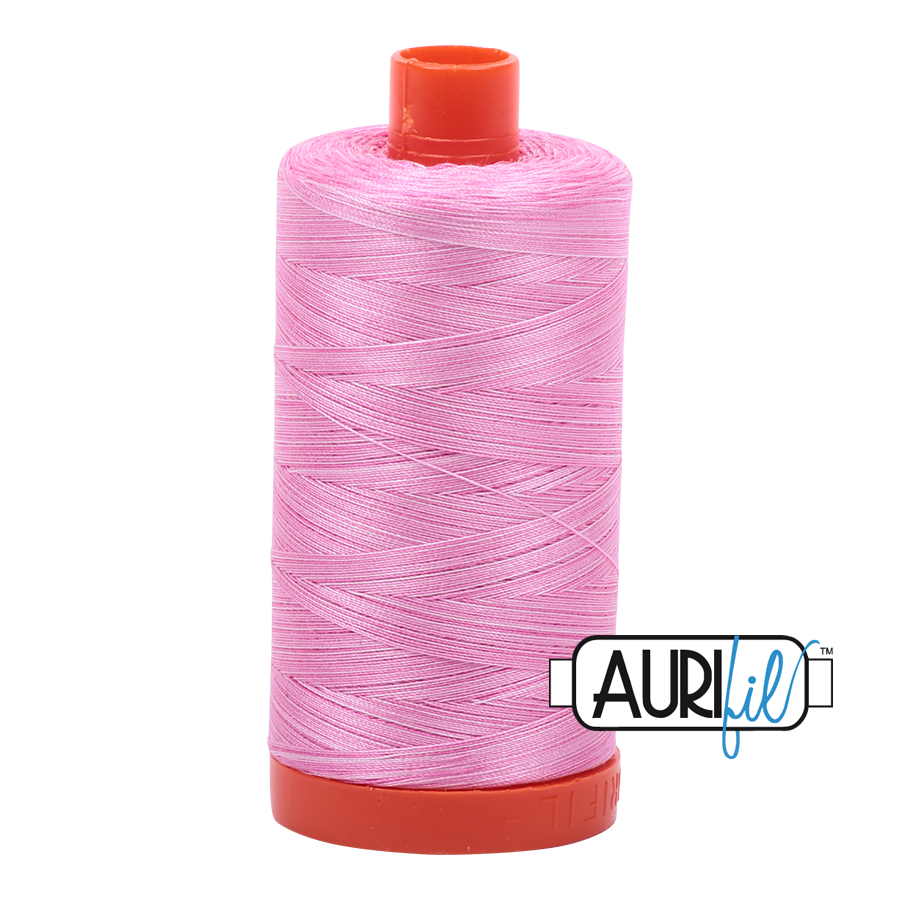 3660 Bubblegum  - Aurifil 50wt Variegated Thread 1422yd