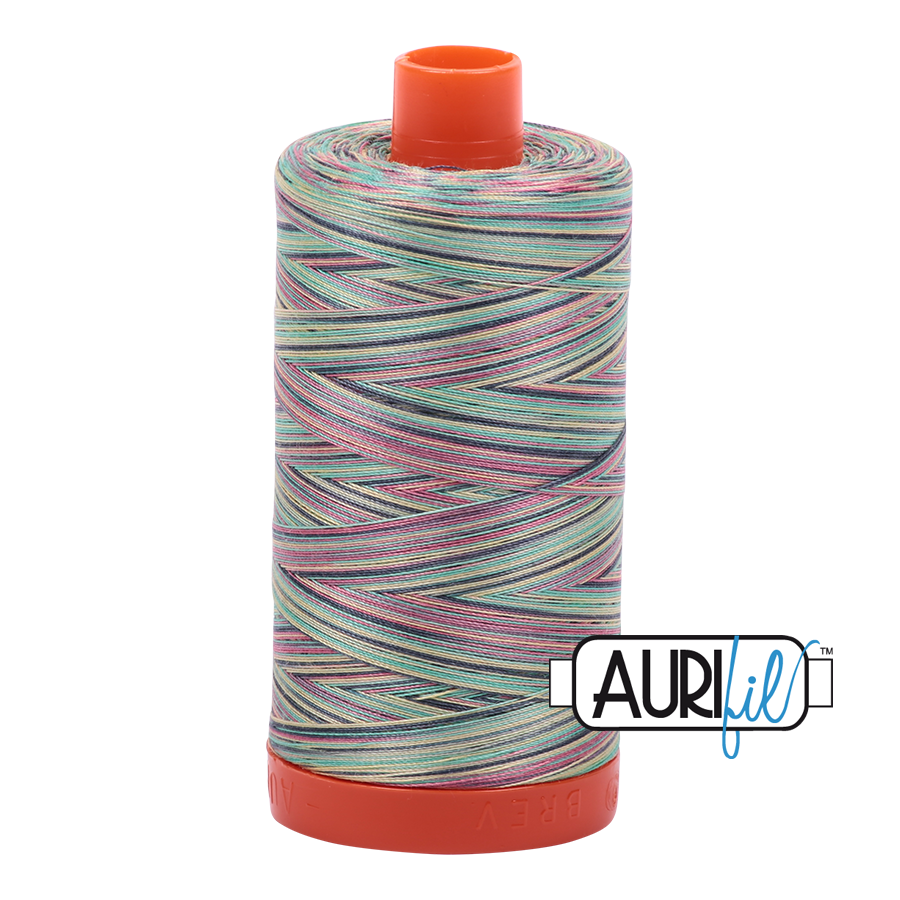 3817 Marrakesh  - Aurifil 50wt Variegated Thread 1422yd