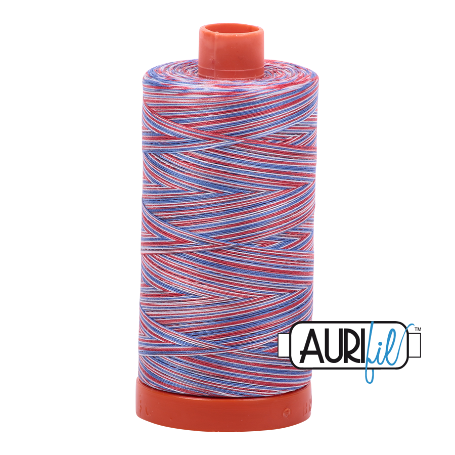 3852 Liberty  - Aurifil 50wt Variegated Thread 1422yd