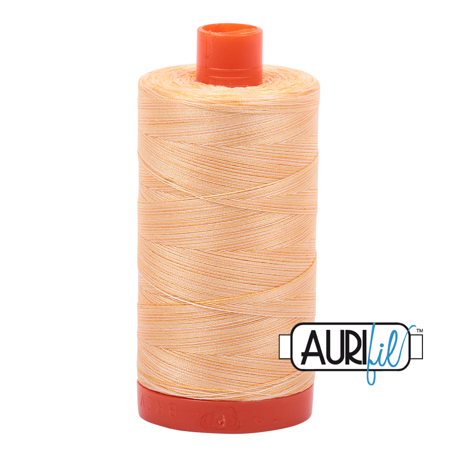 3920 Golden Glow  - Aurifil 50wt Variegated Thread 1422yd